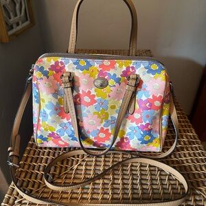 Coach Small Floral Dome Bag
